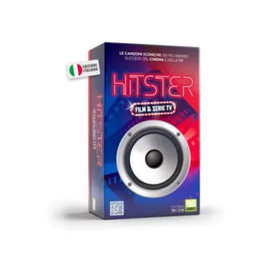 Gioco da tavolo Hitster Film & Serie  Party Game Musicale - 16+