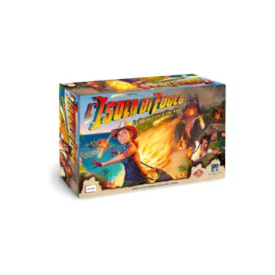 L’Isola di Fuoco 🌋 Gioco da Tavolo Avventura 2-4 Giocatori – Edizione Italiana