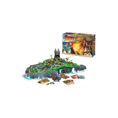 L’Isola di Fuoco 🌋 Gioco da Tavolo Avventura 2-4 Giocatori – Edizione Italiana