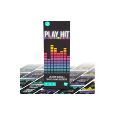 PLAY HIT 🎤 Gioco Musicale da Tavolo – Quiz, Blind Test & Karaoke 2-10 Giocatori
