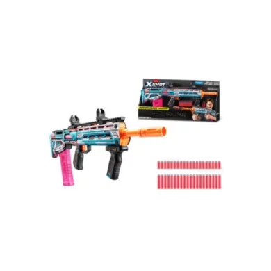 XSHOT SKINS Pro Series Anime Long Shot – Blaster Professionale con 20 Dardi e 2 Clip
