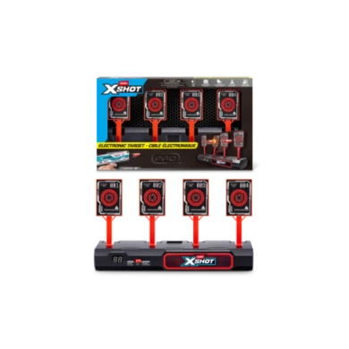 X-Shot Pro Bersaglio Interattivo Elettronico con Punteggio e Suoni – Training Blaster Zuru