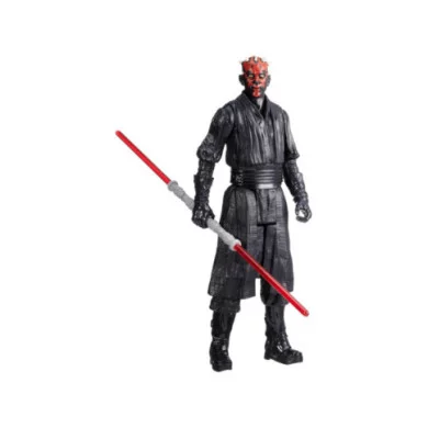 Action Figure Darth Maul 30 cm Star Wars Hasbro Titan Hero Series con Doppia Spada