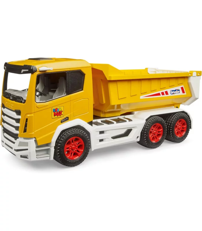 Camion Ribaltabile Bruder Roadmax 1:16 – Veicolo da Cantiere per