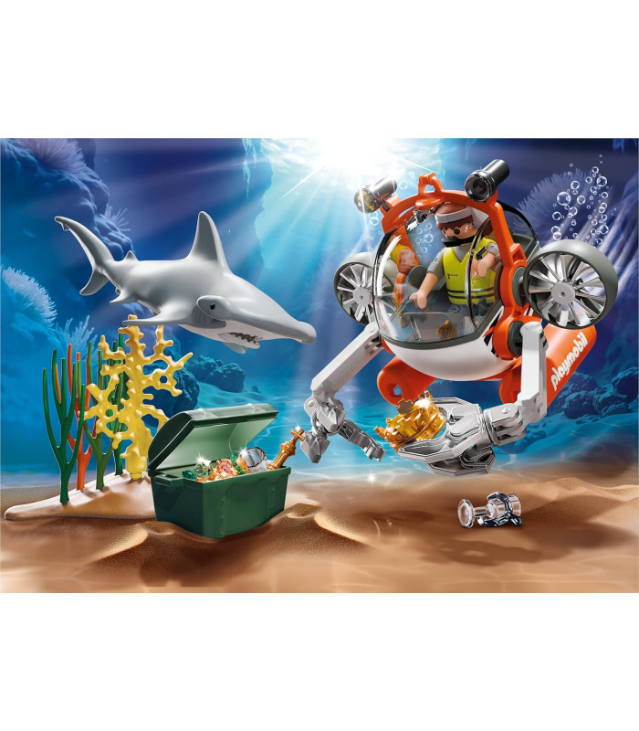 Playmobil Caccia al Tesoro con Sottomarino 71860 – Set