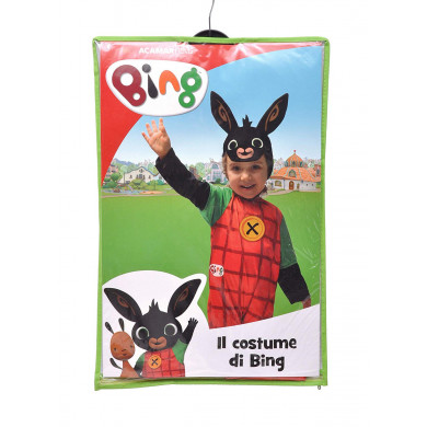Costume Bambino Bing Il coniglio taglia 4-5 anni