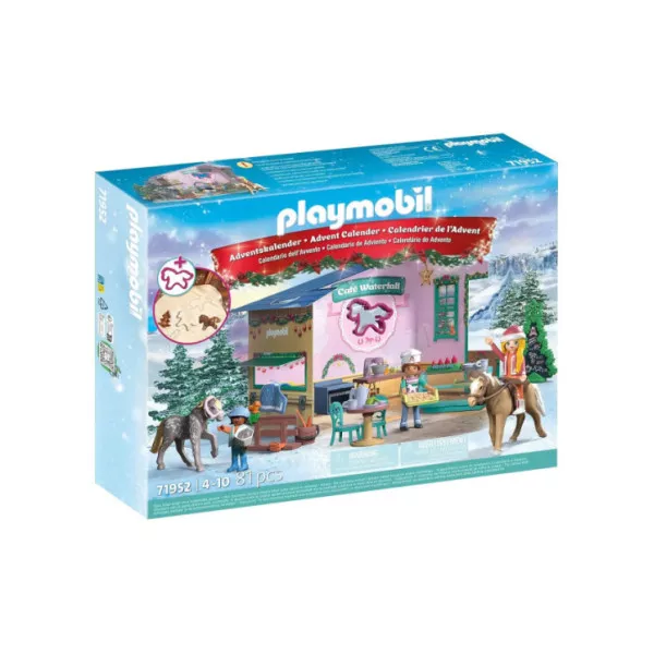 Playmobil Calendario dell’Avvento 71952 – Natale in Pasticceria Horses of Waterfall, 81 Pezzi, 4-10 Anni
