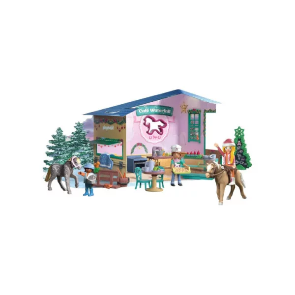 Playmobil Calendario dell’Avvento 71952 – Natale in Pasticceria Horses of Waterfall, 81 Pezzi, 4-10 Anni