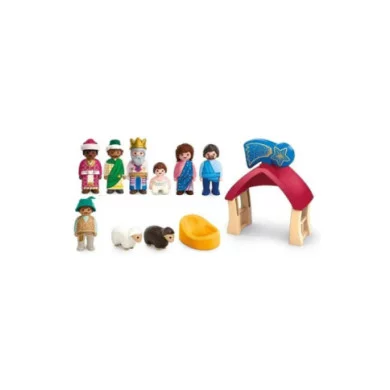 Playmobil Junior Presepe 72001 – Set Natività con Personaggi e Animali, 14 Pezzi, 1-4 Anni