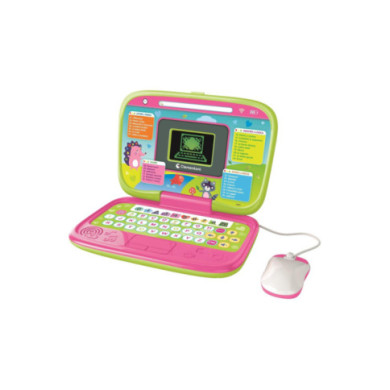 Computer Kid Smart Start Laptop Pink – Gioco Educativo Clementoni 4+ Anni, 30 Attività con Mouse e Tastiera