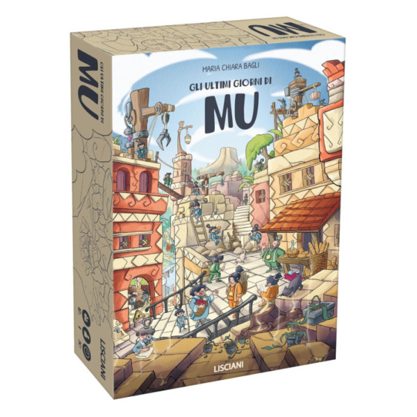 Gli Ultimi Giorni di MU – Gioco da Tavolo Strategico con 9 Scenari Interconnessi, Carte Illustrate e Regolamento, 12+ Anni