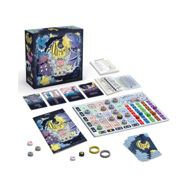 Onirico - Gioco da Tavolo Strategico Ambientato nel Regno dei Sogni, con Carte Illustrate e Plancia Colorata, 12+ Anni