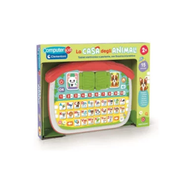 Computer Kid La Casa degli Animali – Gioco Educativo Interattivo 2-4 Anni, 16 Attività con Lettere, Numeri e Suoni