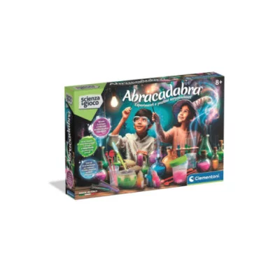 Scienza e Gioco Abracadabra – Kit Esperimenti Magici 8+ Anni, Pozioni e Reazioni Sorprendenti, Made in Italy Clementoni