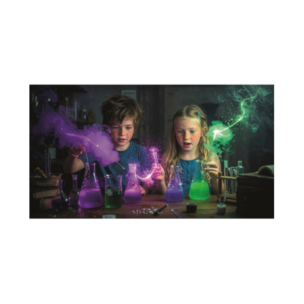 Scienza e Gioco Abracadabra – Kit Esperimenti Magici 8+ Anni, Pozioni e Reazioni Sorprendenti, Made in Italy Clementoni