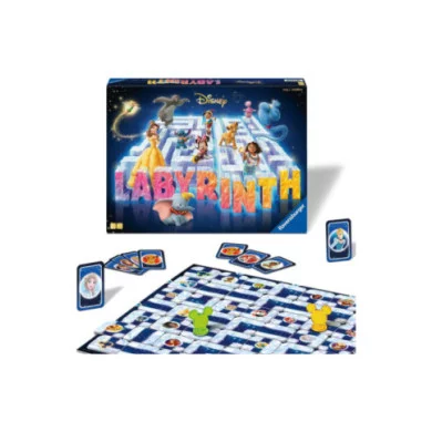 Labirinto Disney 100° Anniversario – Gioco da Tavolo per Famiglie 2-4 Giocatori, per Bambini 7+ Anni Ravensburger