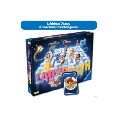 Labirinto Disney 100° Anniversario – Gioco da Tavolo per Famiglie 2-4 Giocatori, per Bambini 7+ Anni Ravensburger