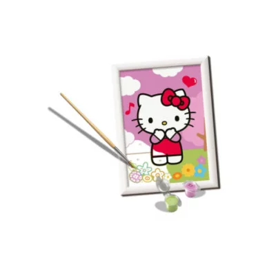 CreArt Serie E Hello Kitty – Kit Pittura con Numeri per Bambini 7+ Anni  Ravensburger