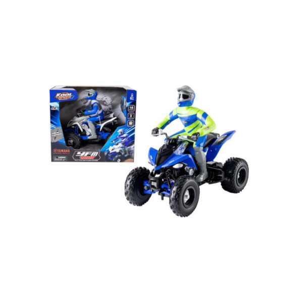 Quad Yamaha Raptor 700R R/C 1:6 – Quad Radiocomandato con Pilota, Sospensioni e Pneumatici ad Aderenza
