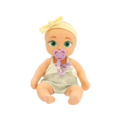 Bambola Mini Adri 22 cm – Bambola Realistica Nutriente con Ciuccio, Pelle Morbida per Bambini 18+ Mesi Be Loved Babies