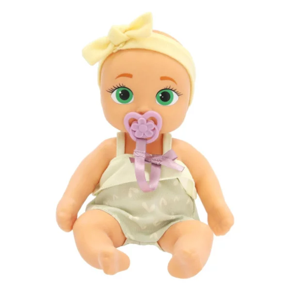 Bambola Mini Adri 22 cm – Bambola Realistica Nutriente con Ciuccio, Pelle Morbida per Bambini 18+ Mesi Be Loved Babies