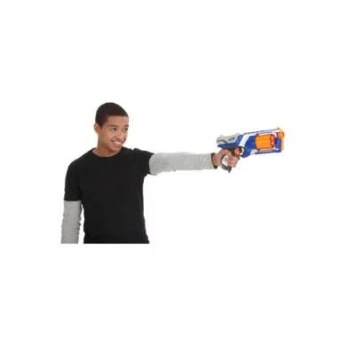 Nerf N-Strike Elite Strongarm – Set 2 Blaster con 12 Dardi Foam, Gittata 27 m per Bambini 8+ Anni Hasbro