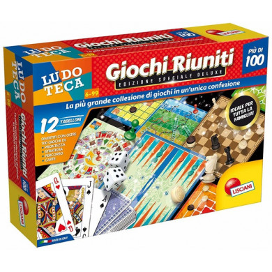 Giochi Riuniti Piu' Di 100 Scatola Deluxe Lisciani