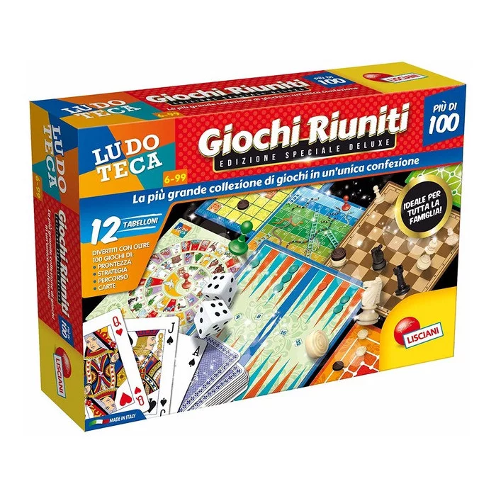 Giochi Riuniti Piu' Di 100 Scatola Deluxe Lisciani