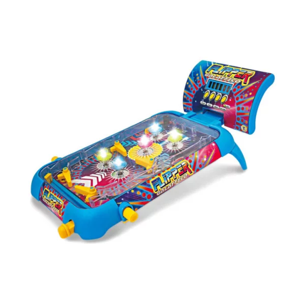 Flipper Galattico  Gioco Elettronico da Tavolo con Luci, Suoni e Segnapunti Digitale per Bambini 3+ Anni Teorema