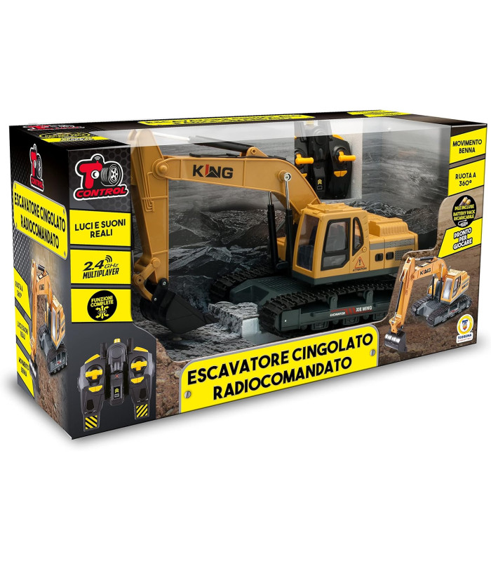 Escavatore Cingolato Radiocomandato Teorema 65266 – Escavatore