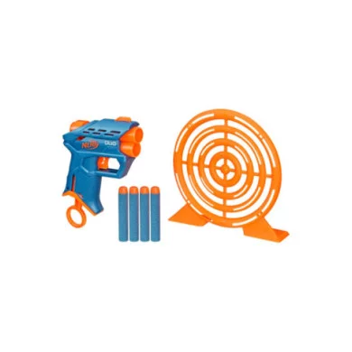 Nerf Elite 2.0 Duo Targeting Set – Pistola Lancia Dardi con Bersaglio e 4 Freccette in Schiuma Hasbro 8+ Anni