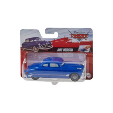 Disney Pixar Cars Doc Hudson – Macchinina Pullback in Scala 1:43 in Metallo per Bambini 3+ Anni