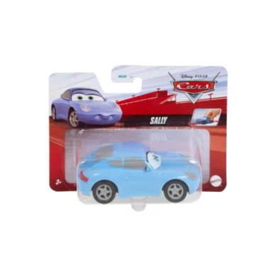Disney Pixar Cars Sally – Macchinina Pullback in Scala 1:43 in Metallo per Bambini 3+ Anni