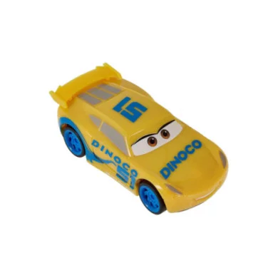Disney Pixar Cars Dinoco Cruz Ramirez – Macchinina Pullback in Scala 1:43 in Metallo per Bambini 3+ Anni