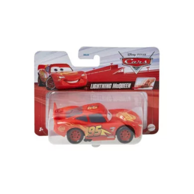 Disney Pixar Cars Saetta McQueen – Macchinina Pullback in Scala 1:43 in Metallo per Bambini 3+ Anni