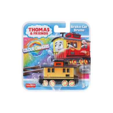 Thomas & Friends Colour Changers Bruno – Vagone Freno in Metallo che Cambia Colore per Bambini 3+ Anni Fisher-Price