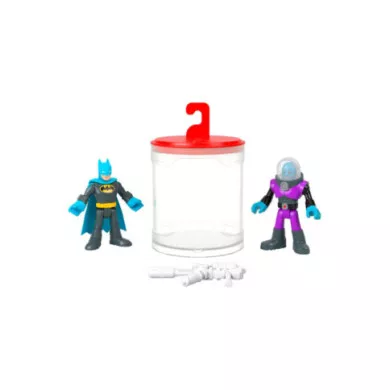 Imaginext DC Super Friends Batman & Mr. Freeze – Set Personaggi con Cambio Colore per Bambini 3+ Anni Fisher-Price