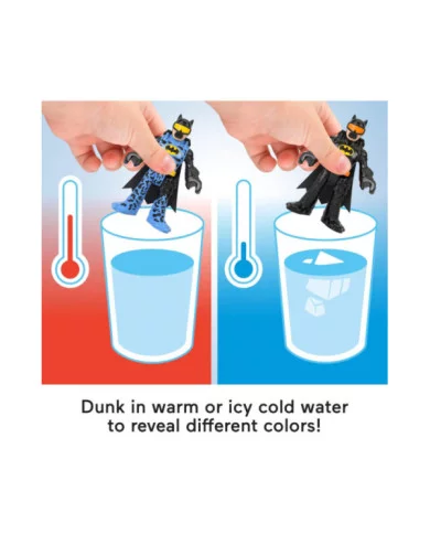 Imaginext DC Super Friends Batman & Two-Face – Set Personaggi con Cambio Colore per Bambini 3+ Anni Fisher-Price