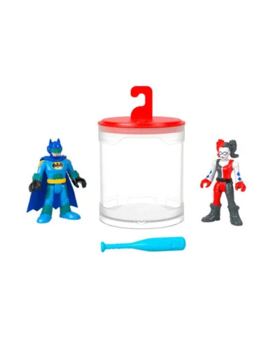 Imaginext DC Super Friends Batman & Harley Quinn – Set Personaggi con Cambio Colore per Bambini 3+ Anni Fisher-Price