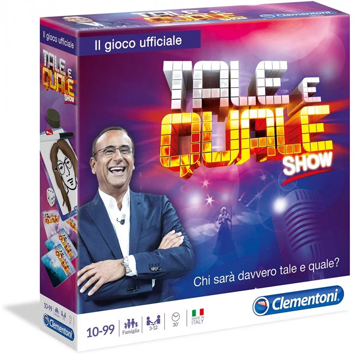 Tale E Quale Show Gioco da Tavolo Clementoni