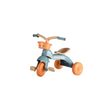 Hot Wheels Triciclo Azzurro con Pedali e Cestino Frontale – Triciclo per Bambini 2+ Anni