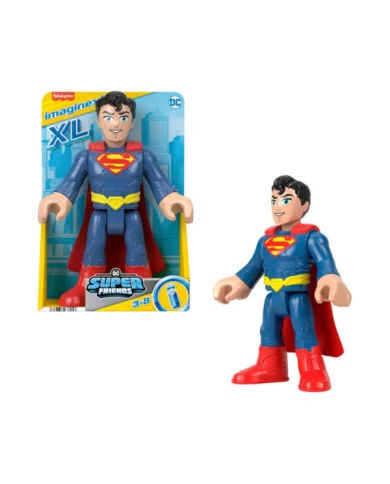 Imaginext DC Super Friends Superman XL – Figure Snodabile 25,4 cm per Bambini 3+ Anni Fisher-Price