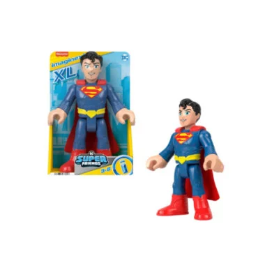 Imaginext DC Super Friends Superman XL – Figure Snodabile 25,4 cm per Bambini 3+ Anni Fisher-Price