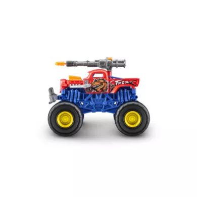 Metal Machine Monster Truck Battle Pack – Set con 2 Camion Giganti 20 cm con Luci, Suoni e Armi Zuru 4+ Anni