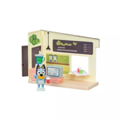 Bluey Juice Bar – Set di Gioco Bar Frutta con Personaggio Bluey, Playset Creativo per Bambini 3+