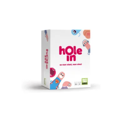 Hole In – Gioco di Carte per Adulti 18+, Party Game Divertente e Ironicamente Strategico Rocco Giocattoli YAS Games