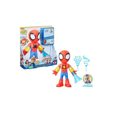 Action Figure Elettronica di Spidey con Maschera Ribaltabile e Accessori Hasbro 3+ Anni