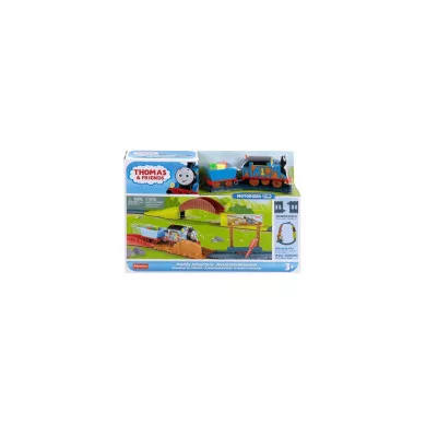 Thomas & Friends Muddy Adventure – Set Treno Motorizzato con Pista e Ponte Fisher-Price 3+ Anni