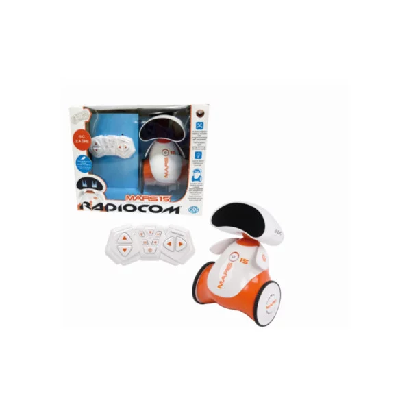Robot Radiocomandato Mars 15 – Robot Interattivo con Luci, Suoni e Telecomando 2.4 GHz ODS