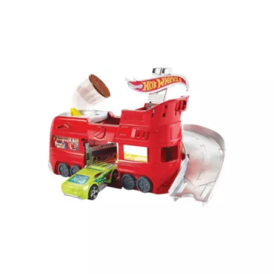 Hot Wheels City Dine & Dash – Playset Camion Fast Food con Auto Inclusa per Bambini 4+ Anni Mattel